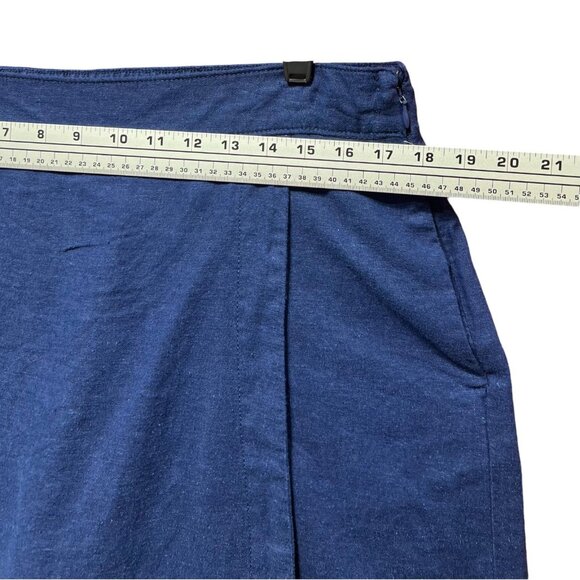 St. John's Bay - Women's Mid Rise Skort - Navy Blue - 14 - Picture 6 of 16